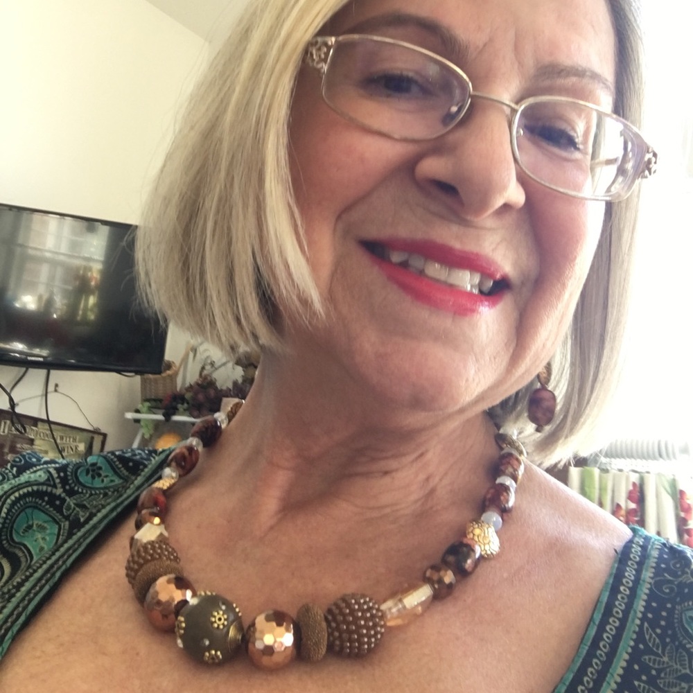 Custom Copper Gold Metal Necklace Set